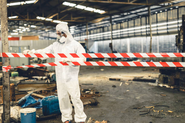 Professional Trauma Scene Cleanup technician working in Burbank, CA